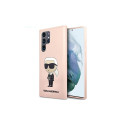 Karl Lagerfeld Karl Lagerfeld KLHCS23LSNIKBCP Sam S23 S918 Ultra hardcase pink/pink Silicone Ikonik Karl Lagerfeld Karl Lagerfeld KLHCS23LSNIKBCP Sam S23 S918 Ultra hardcase pink/pink Silicone Ikonik