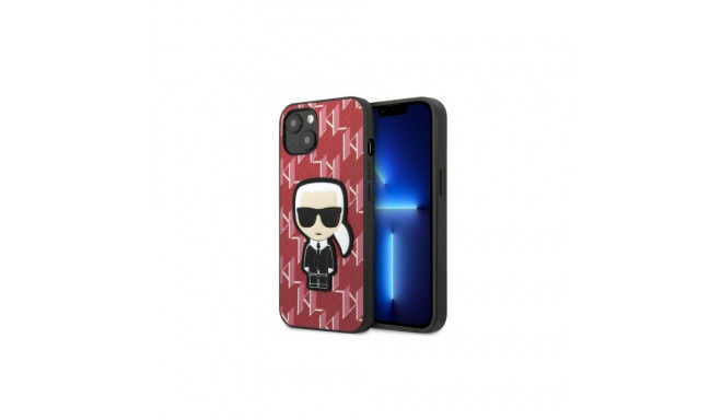 Karl Lagerfeld Karl Lagerfeld KLHCP13SPMNIKPI iPhone 13 mini 5.4" hardcase red/red Monogram Ikonik P