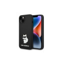 Karl Lagerfeld Karl Lagerfeld KLHMP14MSNCHBCK iPhone 14 Plus 6.7" hardcase black/black Silicone Chou