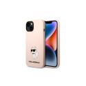 Karl Lagerfeld Karl Lagerfeld KLHCP14MSNCHBCP iPhone 14 Plus 6.7" hardcase pink/pink Silicone Choupe Karl Lagerfeld Karl Lagerfeld KLHCP14MSNCHBCP iPhone 14 Plus 6.7" hardcase pink/pink Silicone Choupe