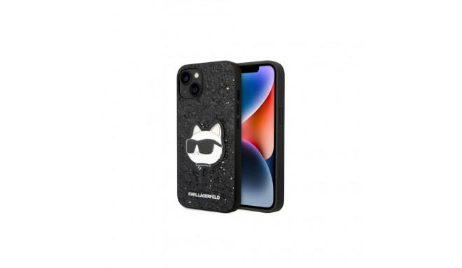 Karl Lagerfeld Karl Lagerfeld KLHCP14MG2CPK iPhone 14 Plus 6.7" black/black hardcase Glitter Choupet
