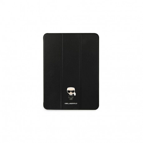 Karl Lagerfeld Karl Lagerfeld Saffiano Ikonic Karl Case for iPad 11" Pro 2021 - Black