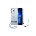 Guess Guess GUHCP13LHTSGSB iPhone 13 Pro / 13 6,1 "blue / blue hardcase Translucent Stap