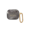 Guess Guess GUA3UNMK AirPods 3 cover black/black Marble Collection Guess Guess GUA3UNMK AirPods 3 cover black/black Marble Collection