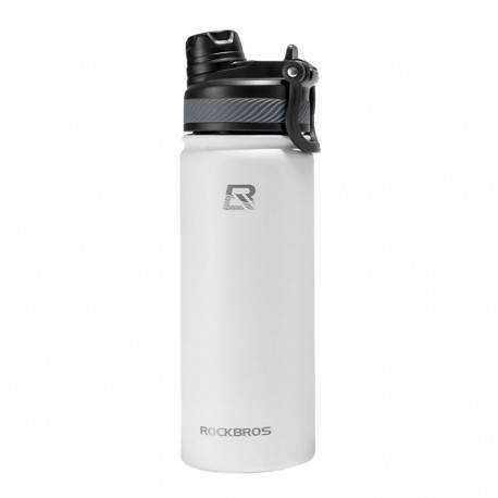 Rockbros Rockbros 35210029005 thermal bicycle bottle for drinks 550 ml - white
