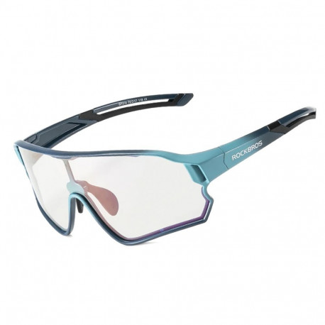 Rockbros Rockbros 14110009005 Polarized Cycling Glasses for Kids 8-14 Years Old - Blue