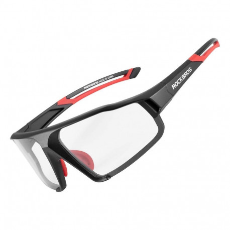 Rockbros Rockbros SP216BK photochromic UV400 cycling glasses - black and red
