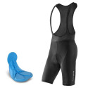 Rockbros Rockbros RK2002XL bib shorts with XL pad - black