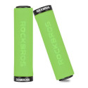Rockbros Rockbros BT1001GNBK sponge bicycle handlebar grips - green and black