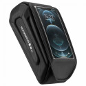 Rockbros Rockbros 30120064001 waterproof frame bicycle bag with phone cover - black