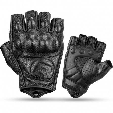 Rockbros Rockbros 16220006004 XL leather motorcycle gloves - black