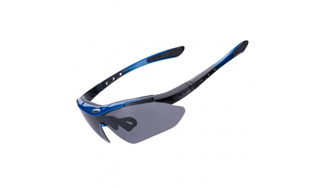 Rockbros Rockbros 10134PL polarizing cycling glasses - blue
