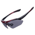 Rockbros Rockbros 10141 photochromic UV400 cycling glasses - red