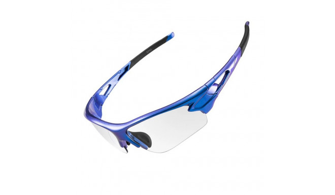Rockbros Rockbros 10069 photochromic UV400 cycling glasses - blue