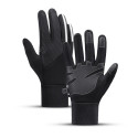 Hurtel Insulated, anti-slip sports phone gloves (size XL) - black Hurtel Insulated, anti-slip sports phone gloves (size XL) - black