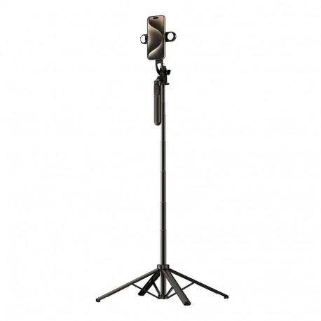 Hurtel Selfie stick WH181D-Y1S 1.75m aluminum alloy telescopic tripod with dual lamp and phone holde
