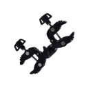 Hurtel Double-sided clamp holder for the camera - black