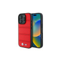 BMW BMW M Perforated And Stitched Line MagSafe case for iPhone 16 Pro - red