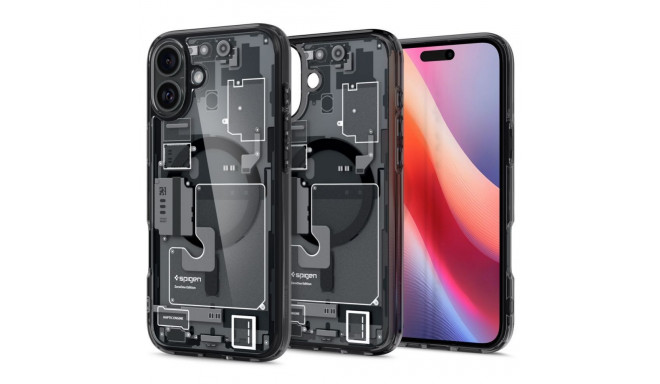 Spigen Spigen Ultra Hybrid MagSafe Zero One for iPhone 16 - Dark Gray