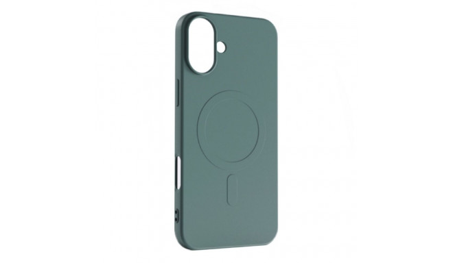 Hurtel Liquid Silicone Case MagSafe for iPhone 16 Pro Max - dark green