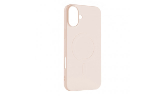 Hurtel Liquid Silicone Case MagSafe for iPhone 16 - light pink