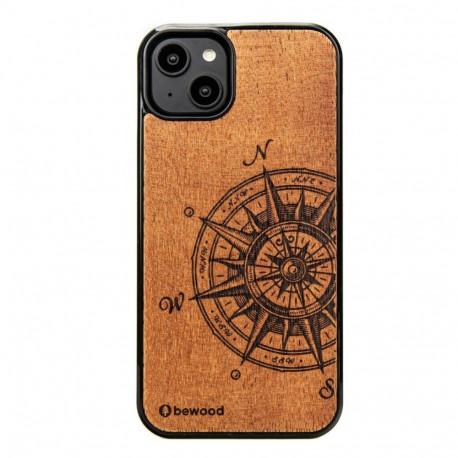 Bewood Bewood Traveler Merbau wooden case for iPhone 15 Plus