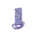 Karl Lagerfeld Karl Lagerfeld IML Crossbody Monogram Karl & Choupette Head MagSafe case for iPhone 1
