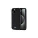 DKNY DKNY 3D Rubber Repeat Pattern case for iPhone 15/14/13 - black