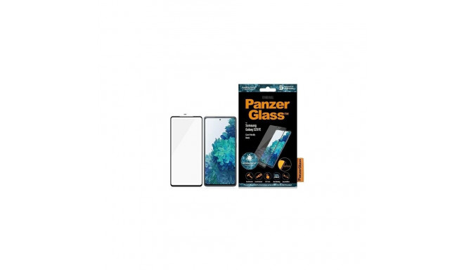 Panzer Glass PanzerGlass E2E Microfracture antibacterial glass for Samsung Galaxy S20 FE - with blac