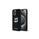 Karl Lagerfeld Karl Lagerfeld Silicone Choupette Head MagSafe case for iPhone 15 Pro Max - black
