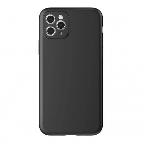 Hurtel Soft Case for Samsung Galaxy M55 - black