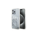 DKNY DKNY Liquid Glitter Big Logo case for iPhone 15 Pro - white
