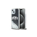 DKNY DKNY Liquid Glitter Big Logo iPhone 14/15/13 Case - Black