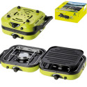 Meva DUAL COMPACT + GRILL double camping stove