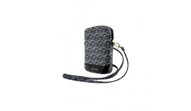 Guess Guess Zip GCube Bottom Stripe phone bag - black