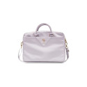 Guess Guess Triangle 4G bag for a 16" laptop - purple