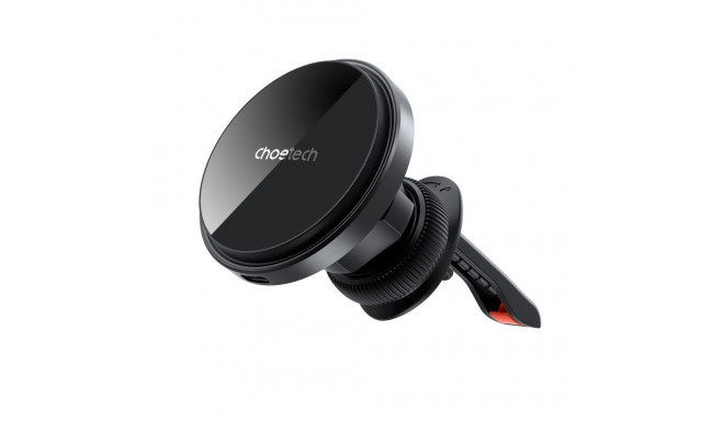 Choetech Choetech T204-F magnetic car holder with 15W wireless charging - black