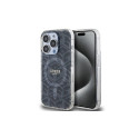 Guess Guess IML GCube MagSafe case for iPhone 15 Pro - black