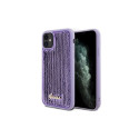 Guess Guess Sequin Script Metal case for iPhone 11 / Xr - purple