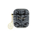 Guess Guess GUA2PGCE4CK case for AirPods 1/2 - black GCube Charm