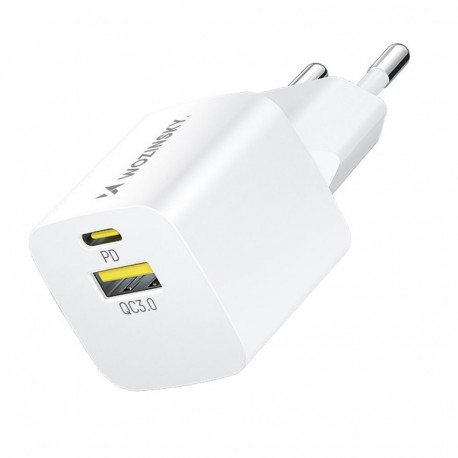 Wozinsky Wozinsky WWCEAC GaN USB-A USB-C 33W Wall Charger - White
