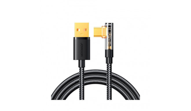 Joyroom Joyroom Gaming Cable S-UC027A6 USB-C (angled) / USB-A (straight) 3A 1.2 m - black