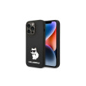 Karl Lagerfeld Karl Lagerfeld Silicone Choupette case for iPhone 14 Pro Max - black