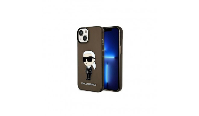 Karl Lagerfeld Karl Lagerfeld Ikonik Karl case for iPhone 14 Plus - black