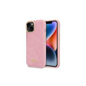 Guess Guess Croco Collection case for iPhone 14 Plus - pink
