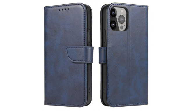 Hurtel Magnet Case case for Samsung Galaxy S23+ flip cover wallet stand blue
