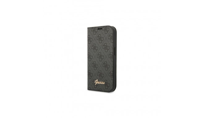 Guess Guess GUBKP14SHG4SHK iPhone 14 6.1 "black / black book 4G Vintage Gold Logo