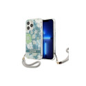 Guess Guess GUHCP13LHFLSN iPhone 13 Pro / 13 6.1" green/green hardcase Flower Strap