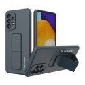 Wozinsky Wozinsky Kickstand Case silicone stand cover for Samsung Galaxy A73 navy blue