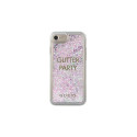 Guess Guess GUHCP7GLUQPU iPhone 6/7/8 /SE 2020 / SE 2022 purple/purple hard case Liquid Glitter Part